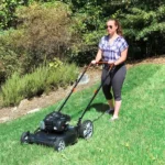 Yard Force 21" 125cc Gas Push Mower - Briggs & Stratton E450 Walk Behind Lawn Mower - 22" Steel Deck 2-in-1 Mulch - Image 4
