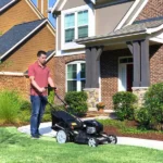 Yard Force 22" RWD Self-Propelled Gas Lawn Mower | Briggs & Stratton EX625 150cc, 3-in-1, 7-Height Adjust, Fold Handle - Image 3