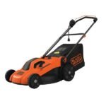 Black + Decker 13 Amp 20" Corded Electric Lawn Mower – 6-Height Adjustable, Foldable Handle, Winged Blade, Plug-In Lawnmower