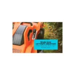 Black + Decker 13 Amp 20" Corded Electric Lawn Mower – 6-Height Adjustable, Foldable Handle, Winged Blade, Plug-In Lawnmower - Image 6