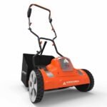 Yard Force 20V Lithium-Ion Cylinder Reel Mower - Cordless 15" Push Reel Mower with 2.0Ah Battery & Charger - 12-Gallon Bag