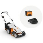 STIHL RMA 348 18" Battery Push Mower Set - Cordless Electric Lawn Mower with AK 30 S Battery & Charger - Eco Mode