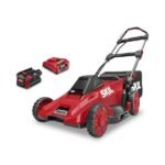 SKIL 40V Brushless 20" Push Mower Kit - Cordless Electric Lawn Mower with 6.0Ah Battery & Charger - 2-in-1 Mulch & Bag