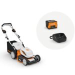 STIHL RMA 348 V 19" Battery Lawn Mower - Brushless Self-Propelled Electric Mower Kit with AK Battery - 4-in-1 Mulch & Bag