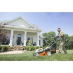 STIHL RMA 348 V 19" Battery Lawn Mower - Brushless Self-Propelled Electric Mower Kit with AK Battery - 4-in-1 Mulch & Bag - Image 4