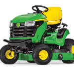 John Deere S140 Lawn Tractor – 48" Edge Deck, 22 HP V-Twin, Hydrostatic Mower with Easy Change Oil System for 1.5 Acre Lawns