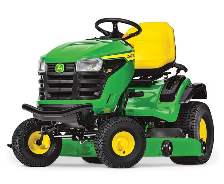 John-Deere-S160-Lawn-Tractor-Greentools-Pro-06-05-2026_01_29_AM John Deere S160 Lawn Tractor – 48" Edge Deck, 24 HP V-Twin ELS Engine, Hydrostatic Mower with Easy Change Oil System for 1–2 Acres - Image 1