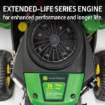 John Deere S170 Lawn Tractor - 48" Deck 24 HP V-Twin Riding Mower - 100 Series Premium with Easy Change Oil System - Image 4