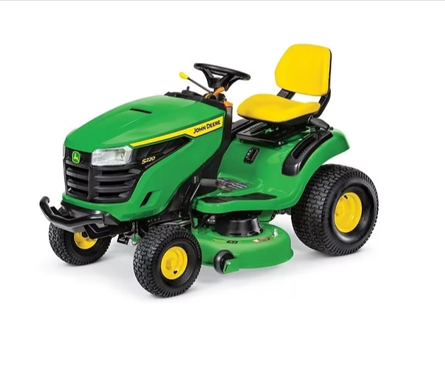 John-Deere-S220-Lawn-Tractor-42-in-Deck-Greentools-Pro-06-05-2026_12_52_AM John Deere S220 Lawn Tractor – 22 HP V-Twin, 42-Inch Accel Deep Deck, Hydrostatic Transmission - Image 1