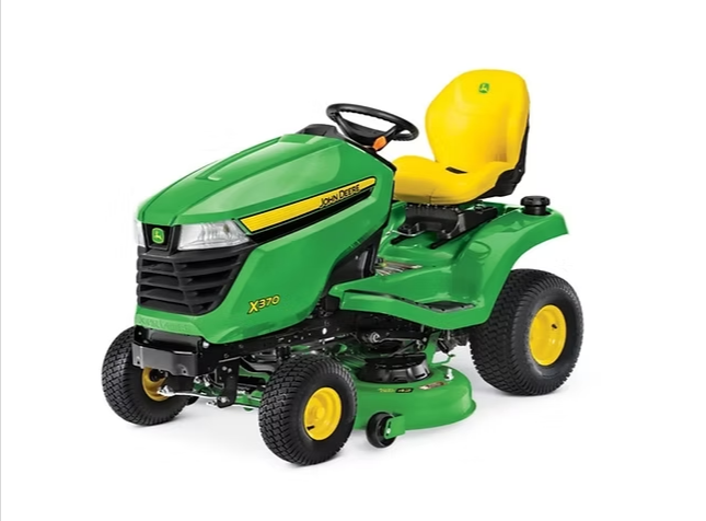 John-Deere-X370-Lawn-Tractor-42-in-Deck-Greentools-Pro-06-05-2026_01_19_AM John Deere X370 Lawn Tractor – 22 HP iTorque V-Twin, 42-Inch Accel Deep Deck, Power Steering, X300 Select Series - Image 1