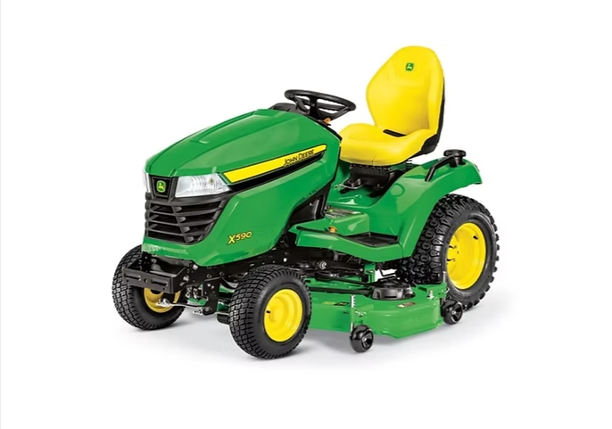 John-Deere-X590-Lawn-Tractor-54-in-Deck-Greentools-Pro-06-05-2026_12_55_AM John Deere X590 Lawn Tractor 54-in. Deck - 25.5 HP iTorque V-Twin Flagship, Hydrostatic - Image 1