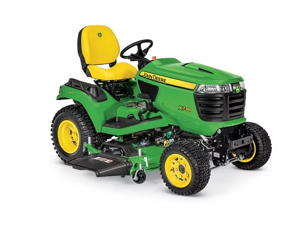 John-Deere-X738-Lawn-Tractor-Greentools-Pro-06-05-2026_01_11_AM John Deere X738 Lawn Tractor 4WD - 25.5 HP EFI iTorque V-Twin, Accepts 48-60 in. Decks - Image 1