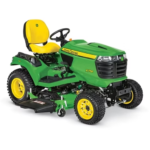John Deere X758 Lawn Tractor 4WD Diesel - 24 HP Yanmar, Accepts 48-60 in. Decks, Hydrostatic