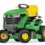 John Deere S110 Lawn Tractor – 42" Edge Deck, 19 HP V-Twin Engine, Hydrostatic Transmission Riding Mower for 0.5–2 Acre Lawns