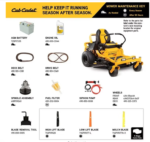 Cub Cadet Ultima ZT1 42" Zero-Turn Riding Lawn Mower | 21.5 HP Kawasaki | Gate-Friendly - Image 3