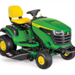 John Deere S130 Lawn Tractor – 42" Edge Deck, 22 HP V-Twin, Hydrostatic Riding Mower with Mulch/Bag/Tow Compatibility